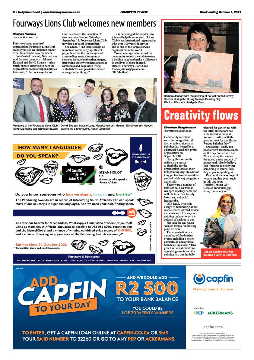 Fourways Review 01 October 2021 page 8