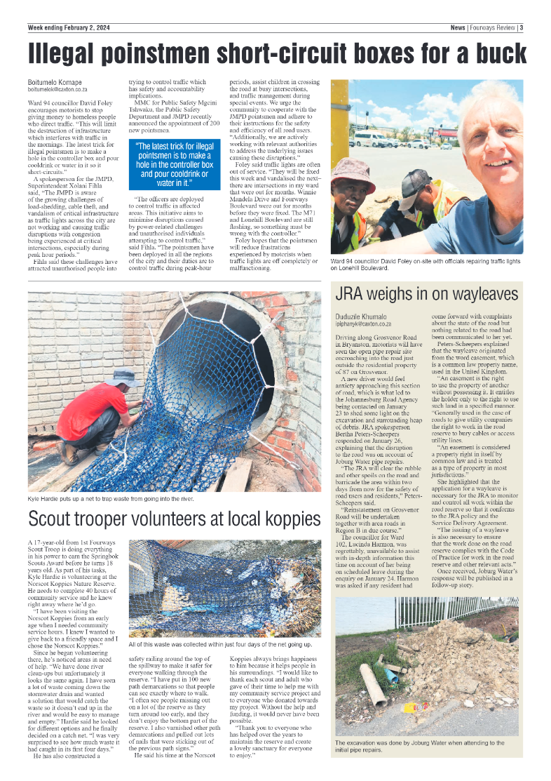 Fourways Review 02 February 2024 page 3