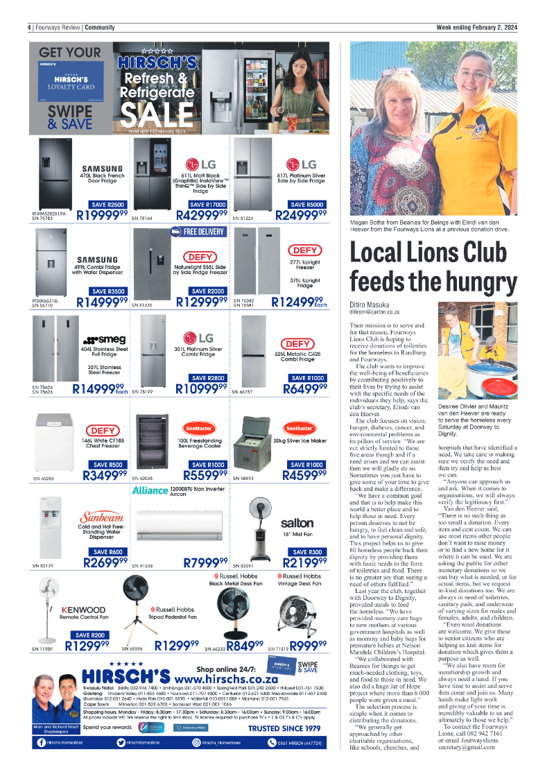 Fourways Review 02 February 2024 page 4