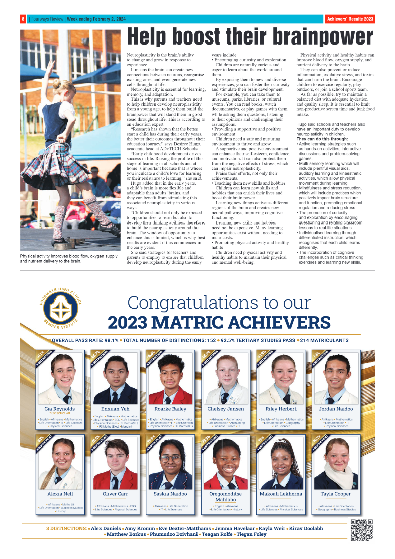 Fourways Review 02 February 2024 page 8