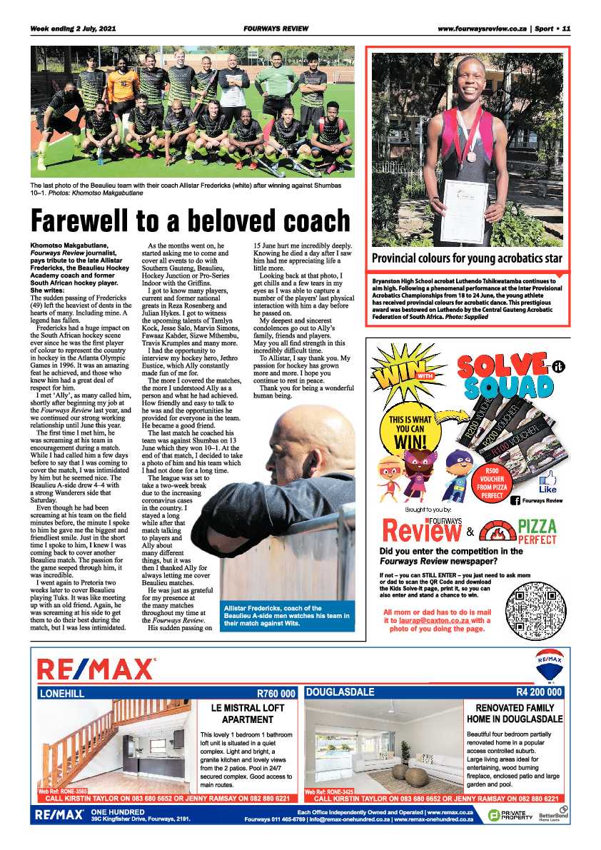 Fourways Review 02 July 2021 page 11