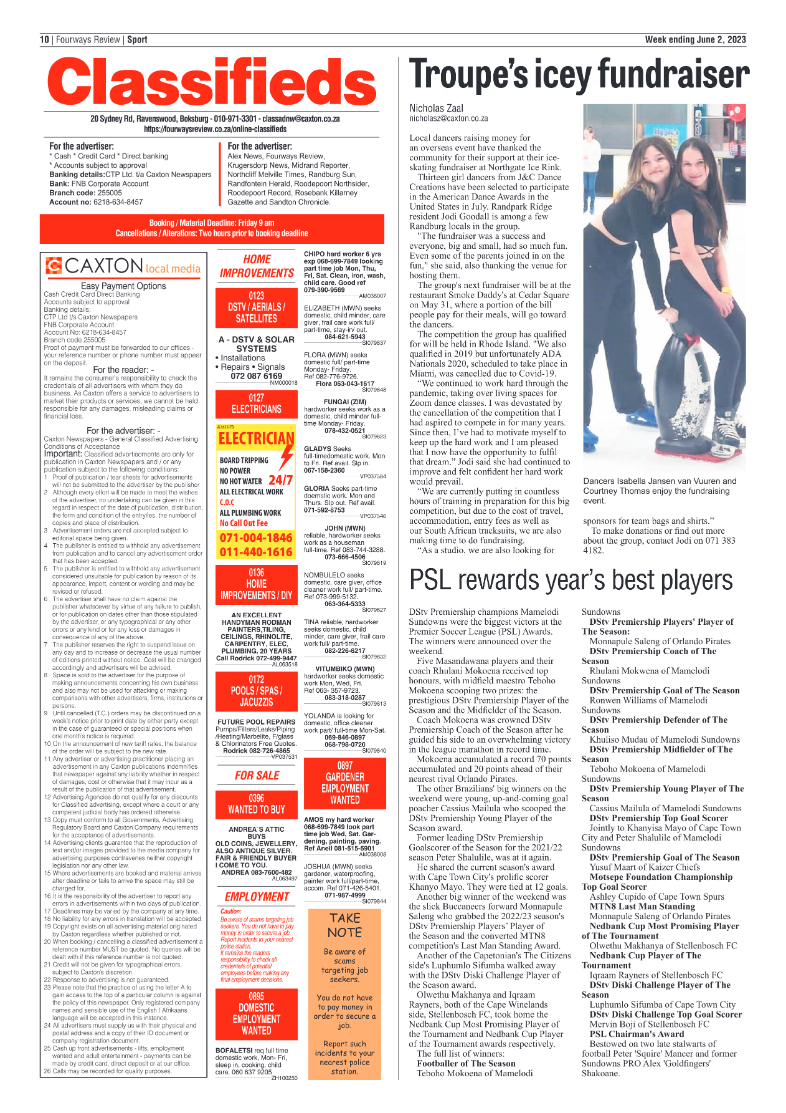 Fourways Review 02 June 2023 page 10