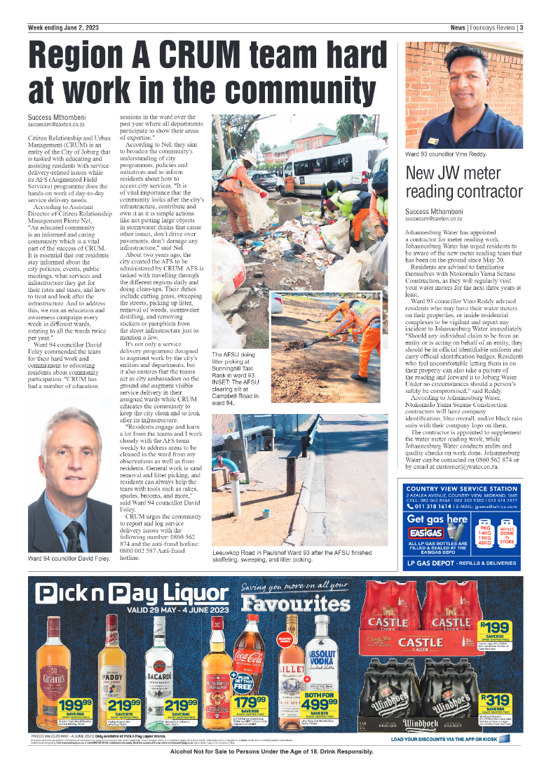 Fourways Review 02 June 2023 page 3