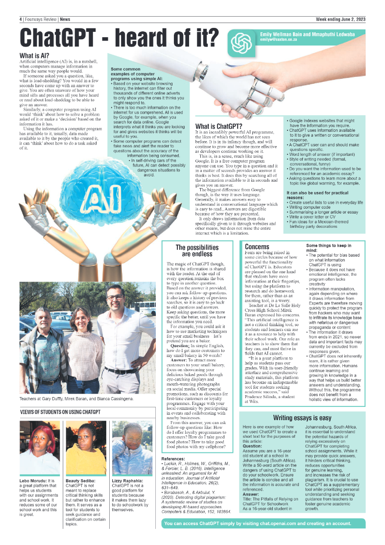 Fourways Review 02 June 2023 page 4