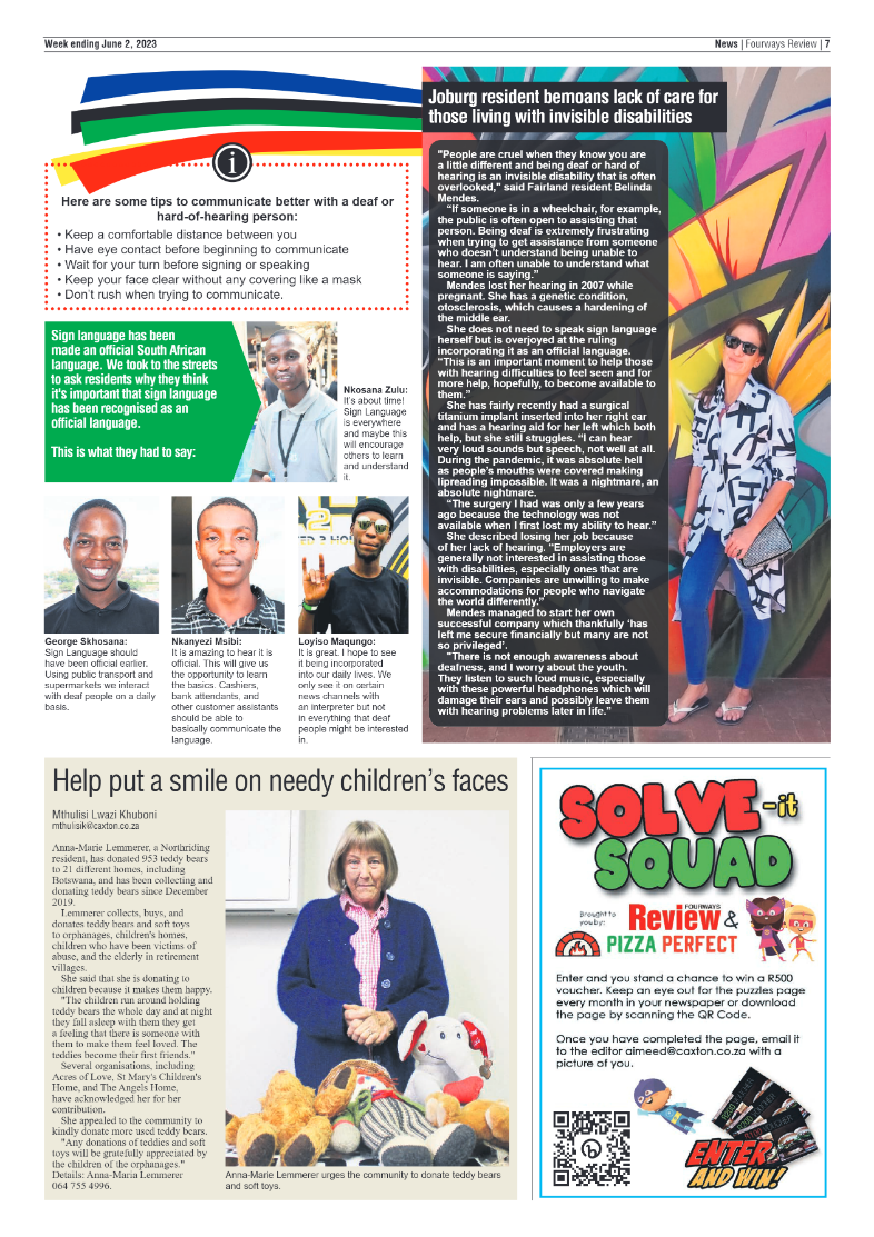 Fourways Review 02 June 2023 page 7