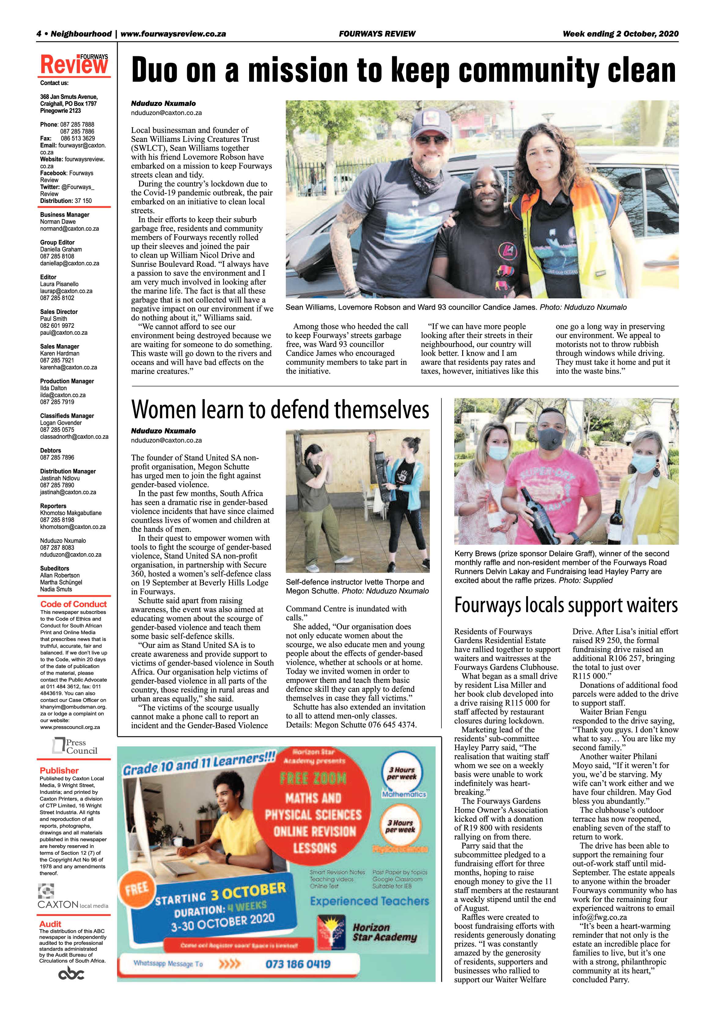 Fourways Review 02 October 2020 page 4