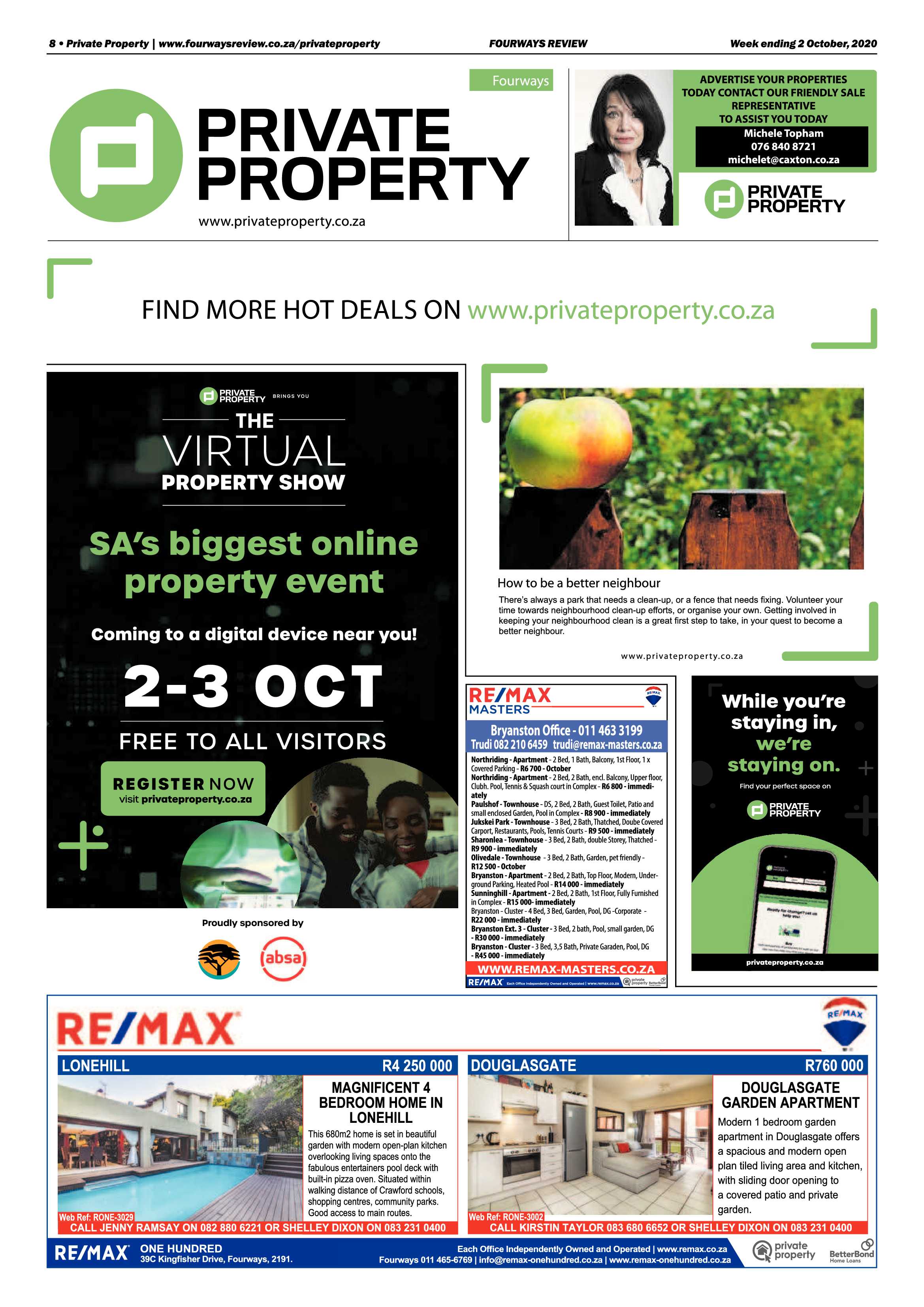 Fourways Review 02 October 2020 page 8