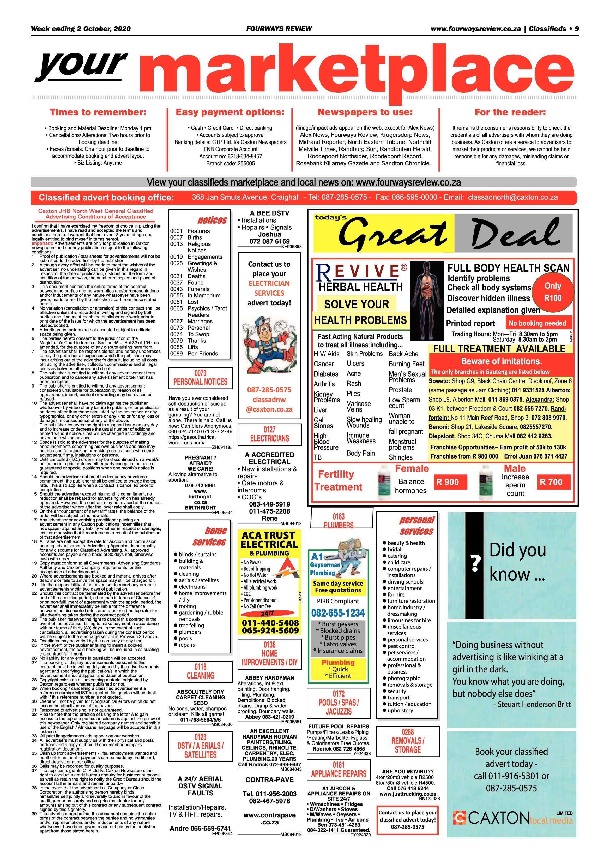 Fourways Review 02 October 2020 page 9