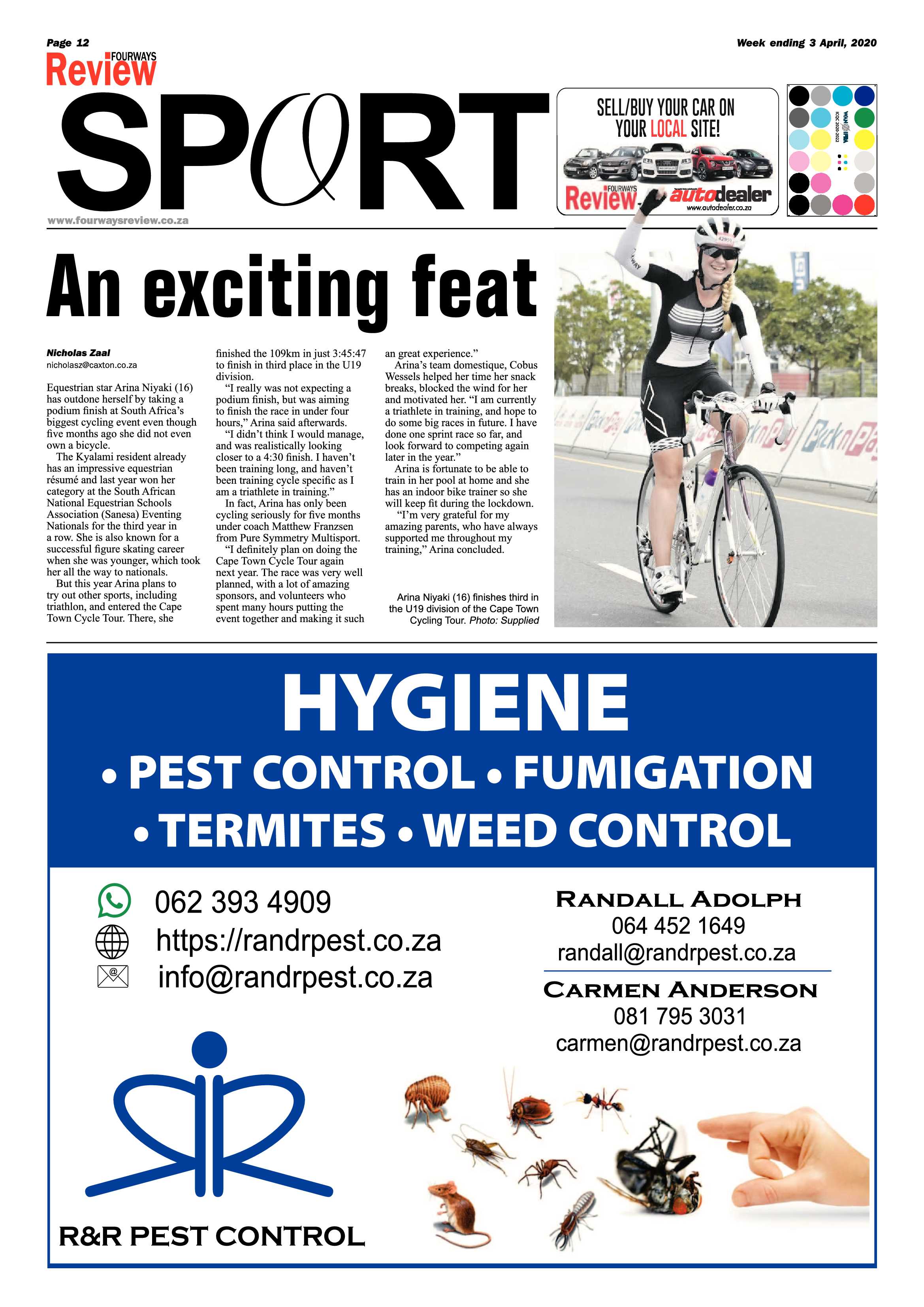 Fourways Review 03 April 2020 page 12
