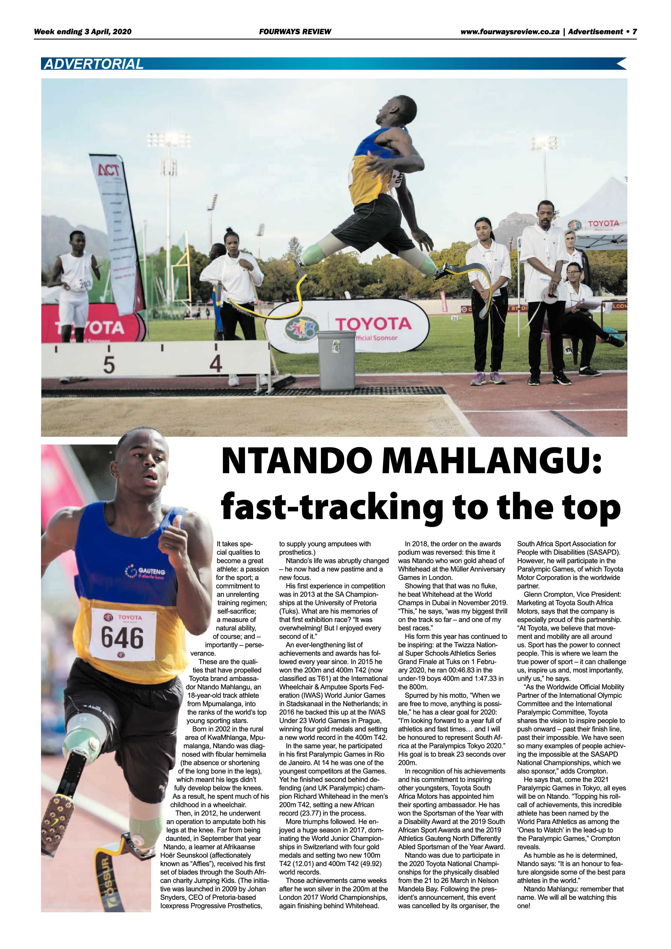 Fourways Review 03 April 2020 page 7