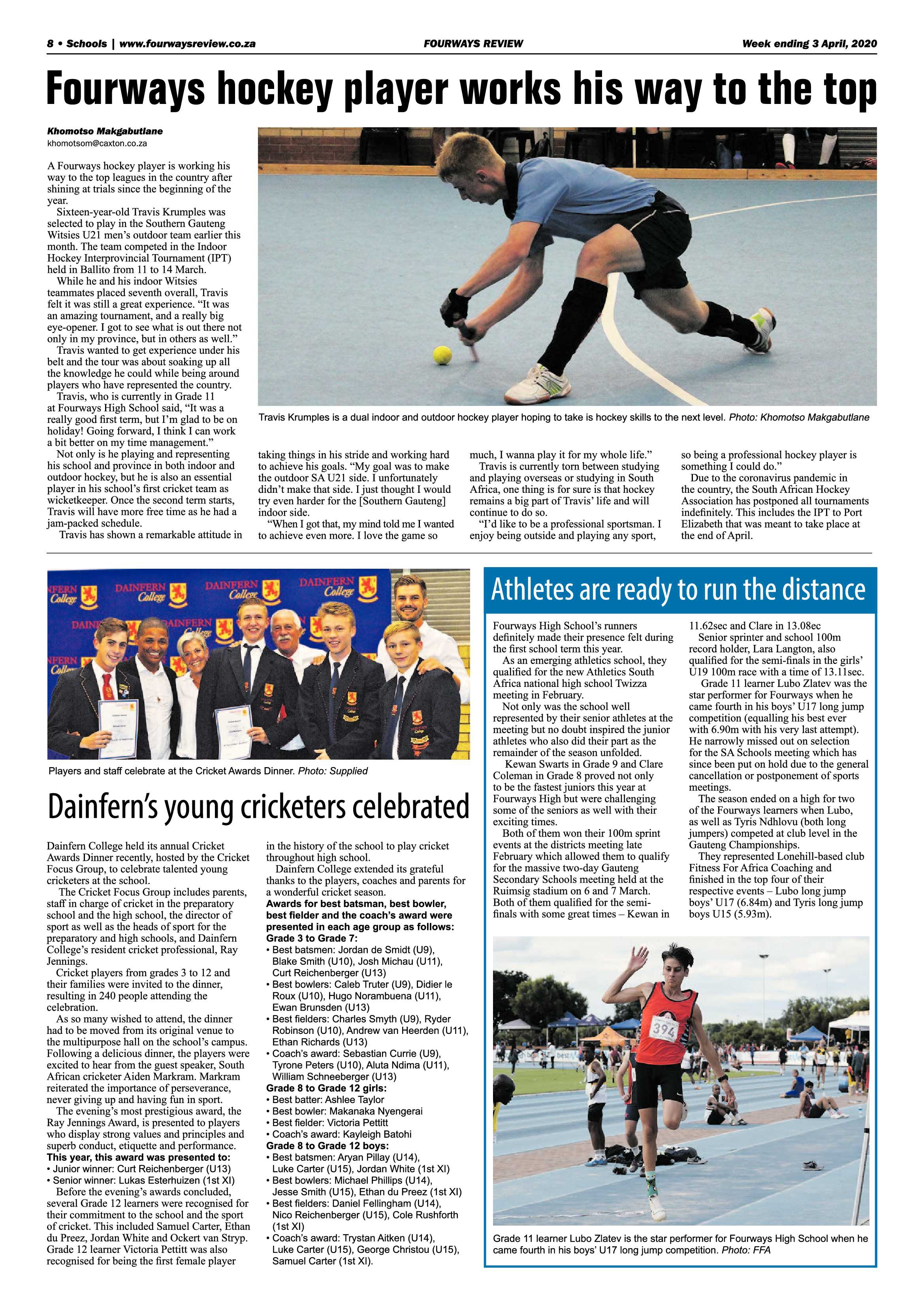 Fourways Review 03 April 2020 page 8