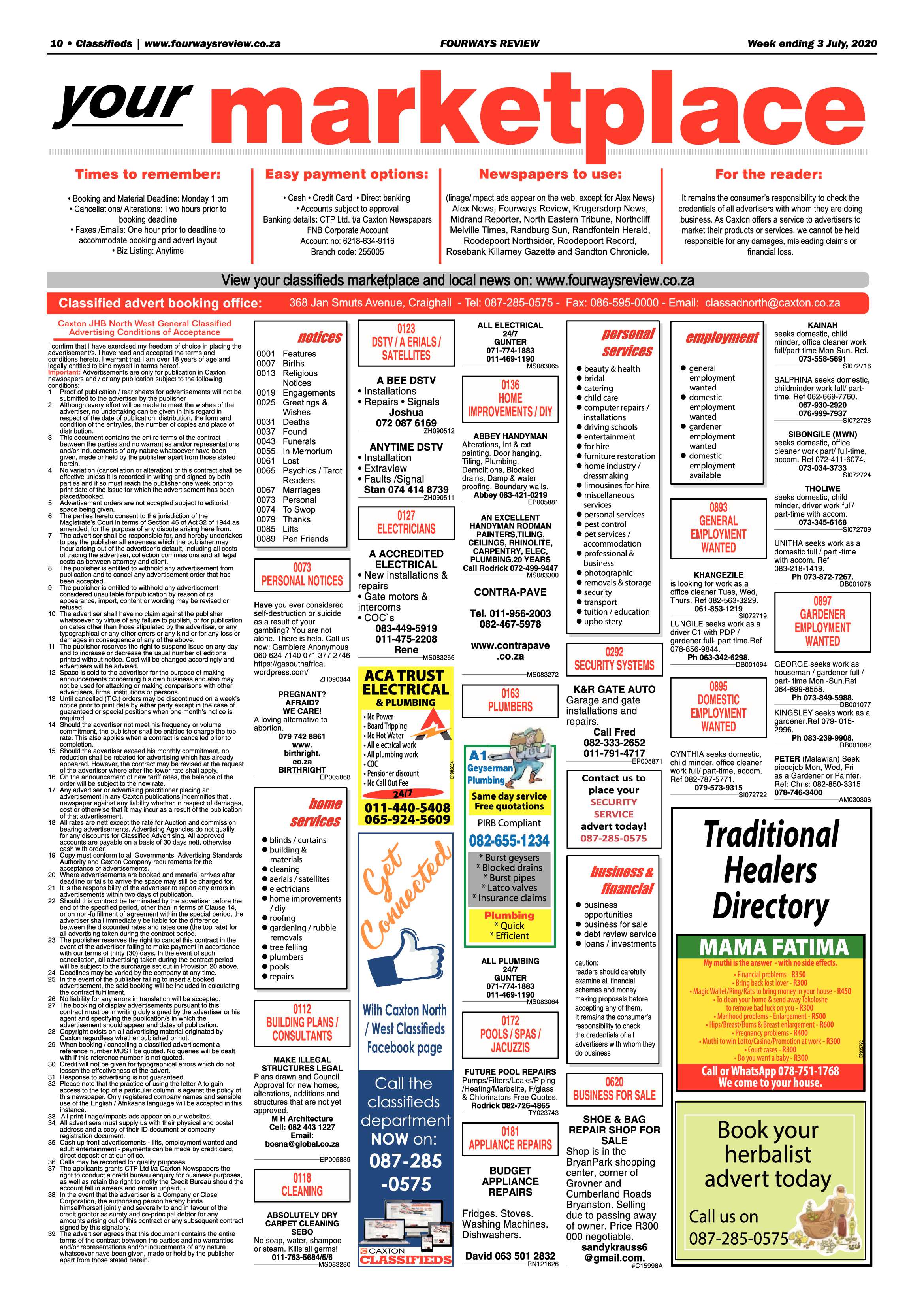 Fourways Review 03 July 2020 page 10