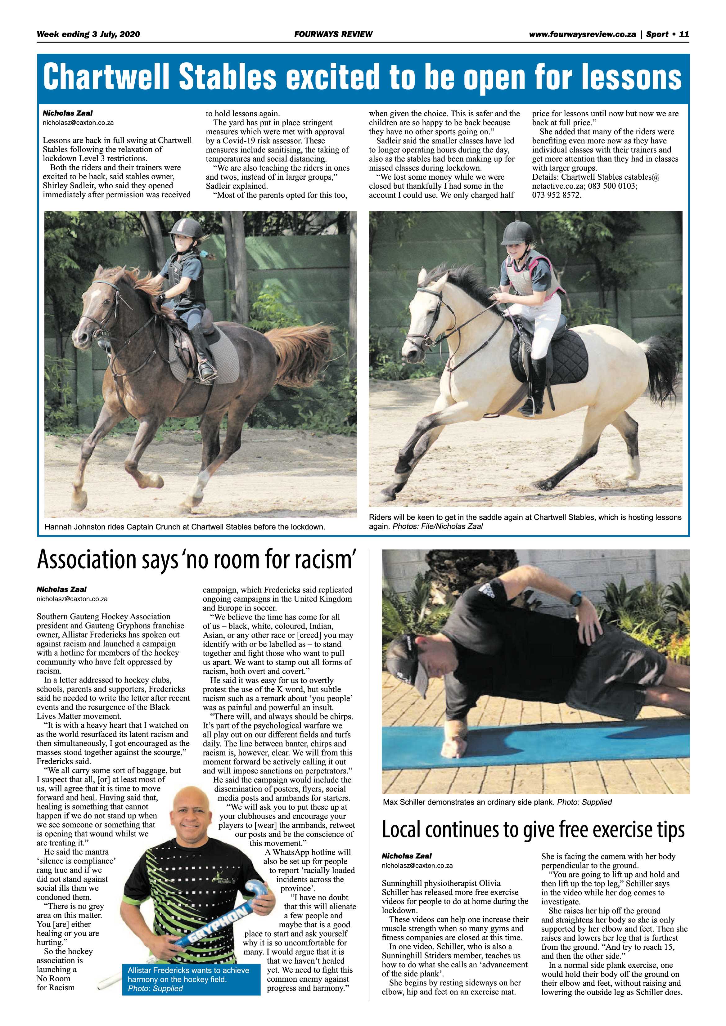 Fourways Review 03 July 2020 page 11