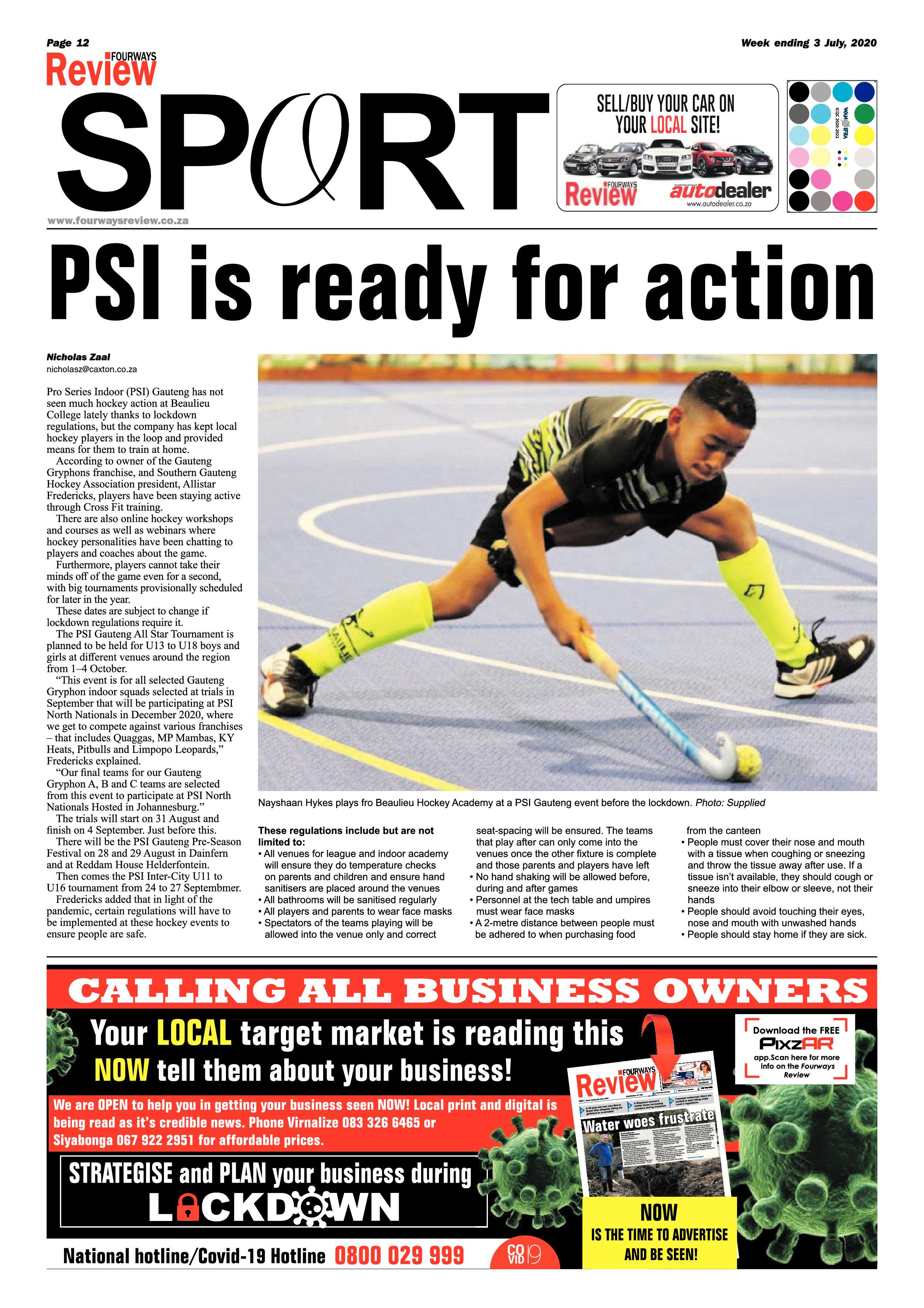 Fourways Review 03 July 2020 page 12