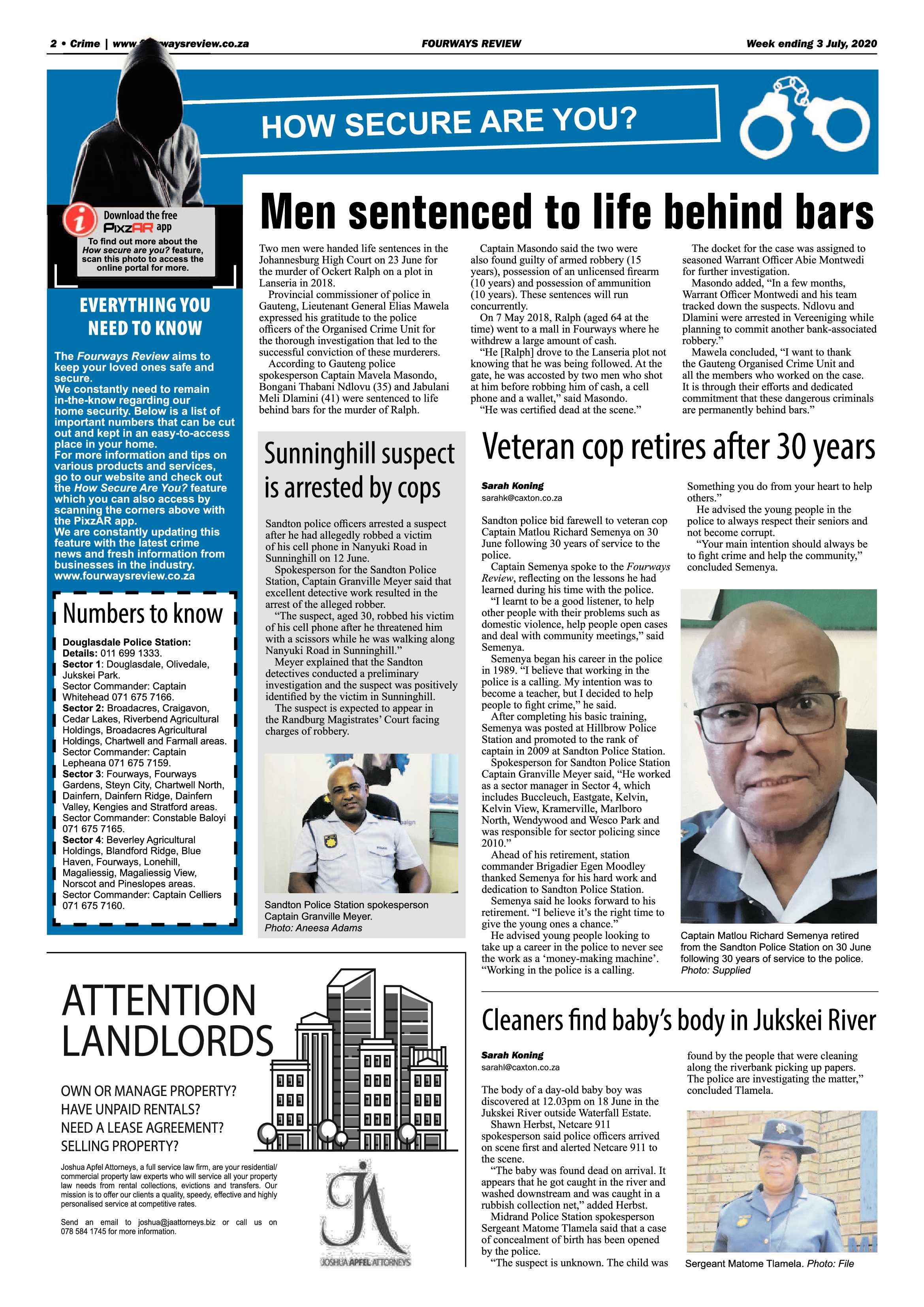 Fourways Review 03 July 2020 page 2