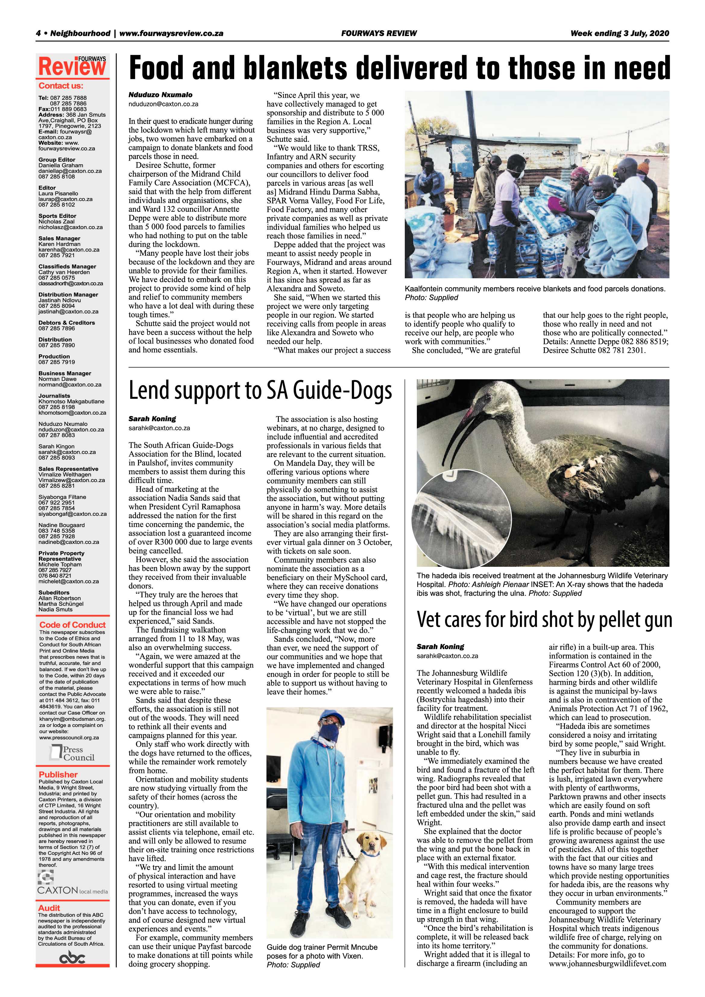Fourways Review 03 July 2020 page 4