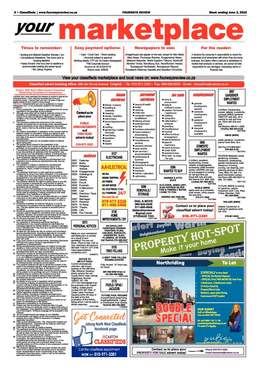 Fourways Review 03 June 2022 page 6