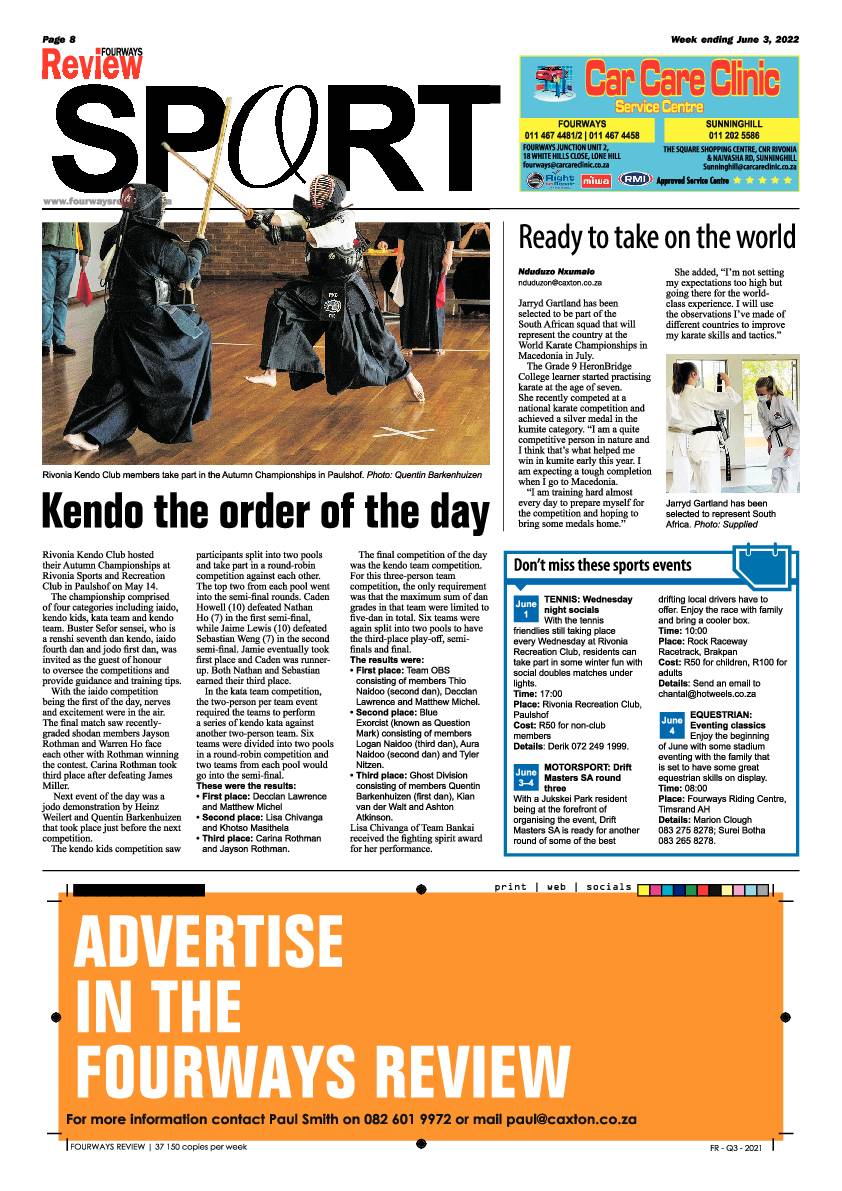 Fourways Review 03 June 2022 page 8