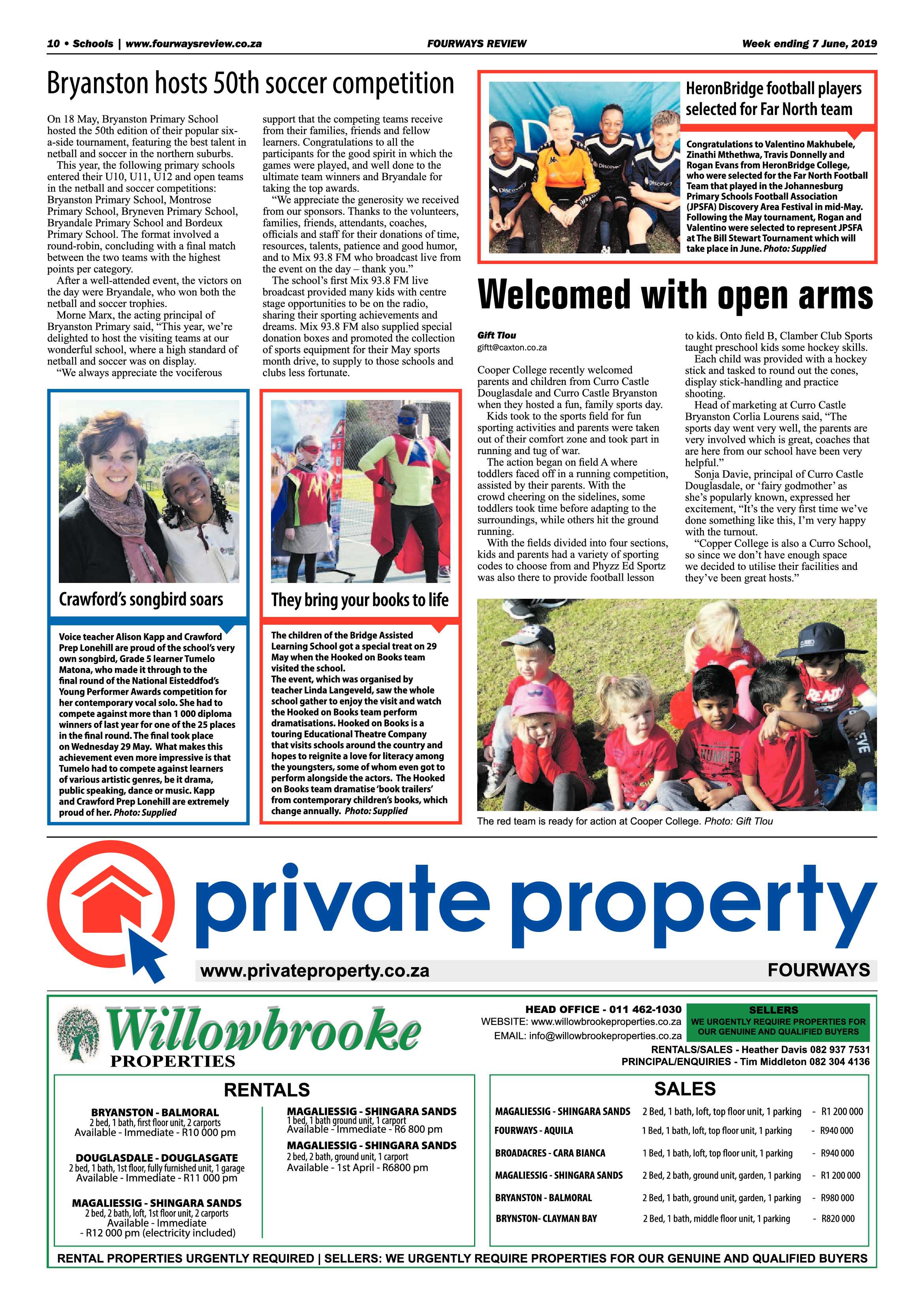 Fourways Review 03 June, 2019 page 10