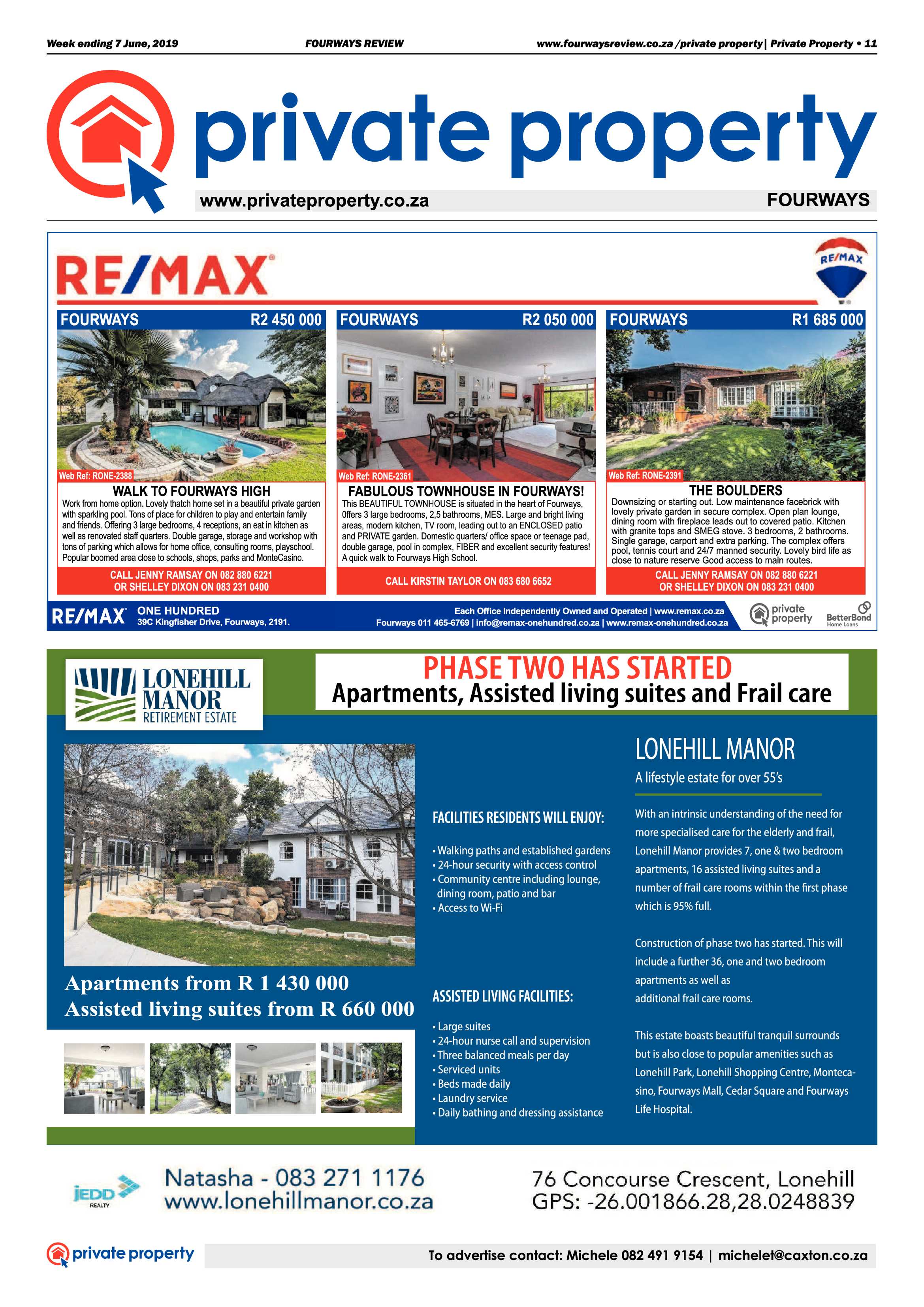 Fourways Review 03 June, 2019 page 11