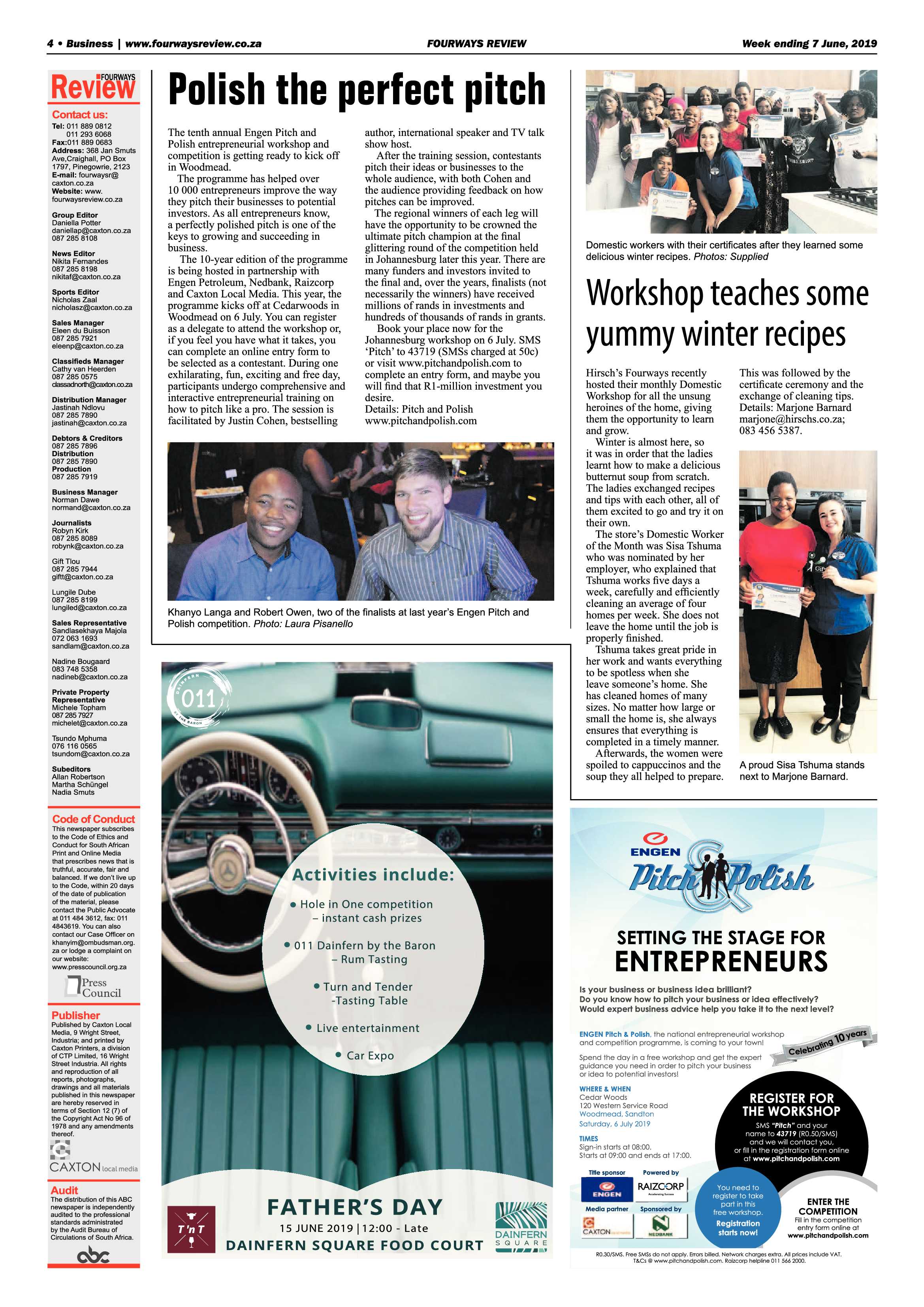 Fourways Review 03 June, 2019 page 4