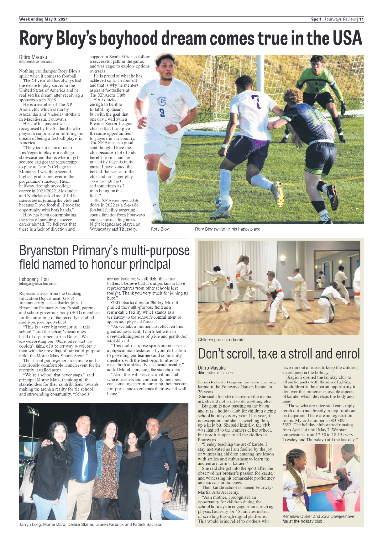 Fourways Review 03 May 2024 page 11