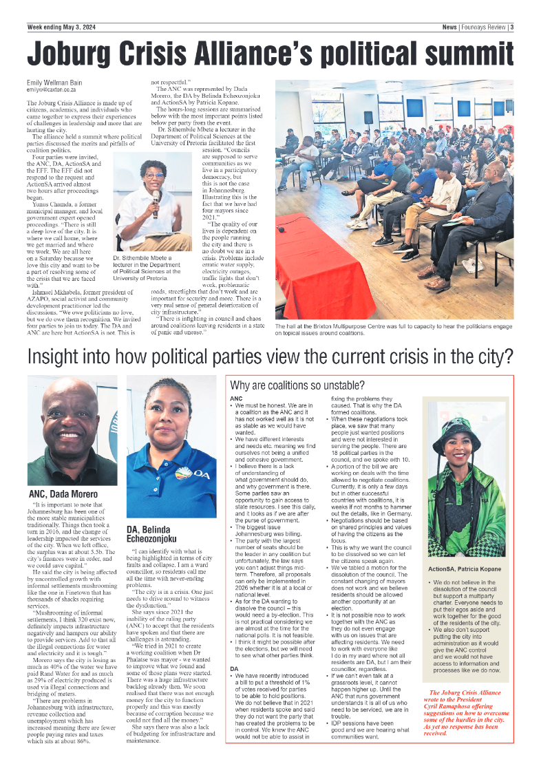 Fourways Review 03 May 2024 page 3