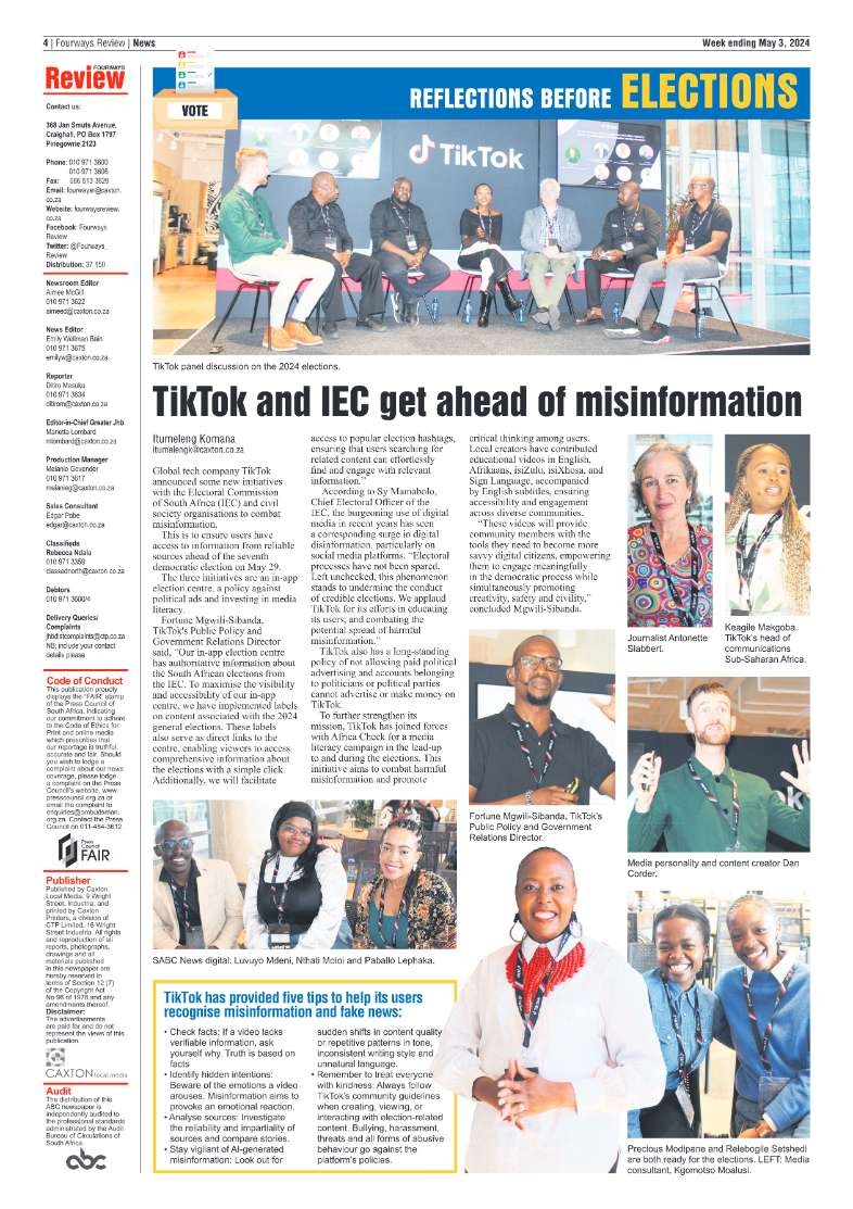 Fourways Review 03 May 2024 page 4