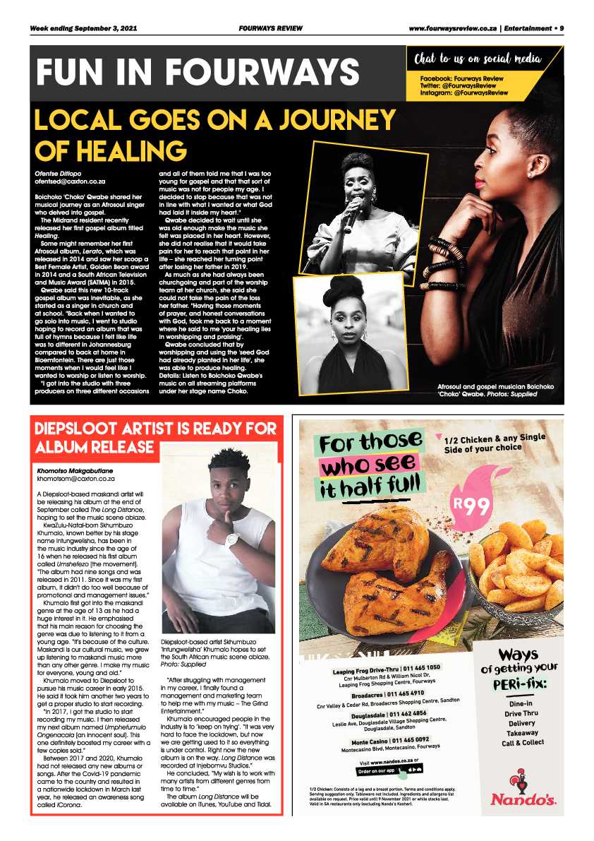 Fourways Review 03 September 2021 page 11
