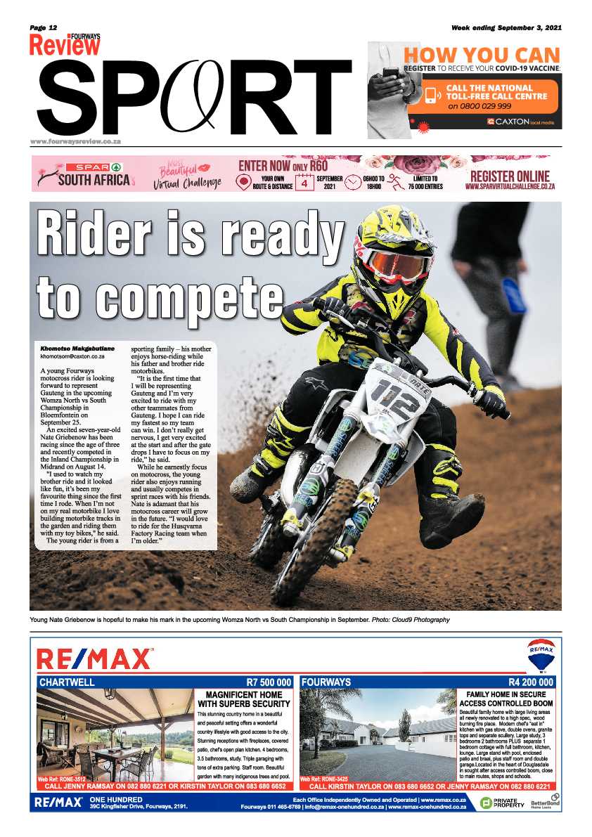 Fourways Review 03 September 2021 page 14