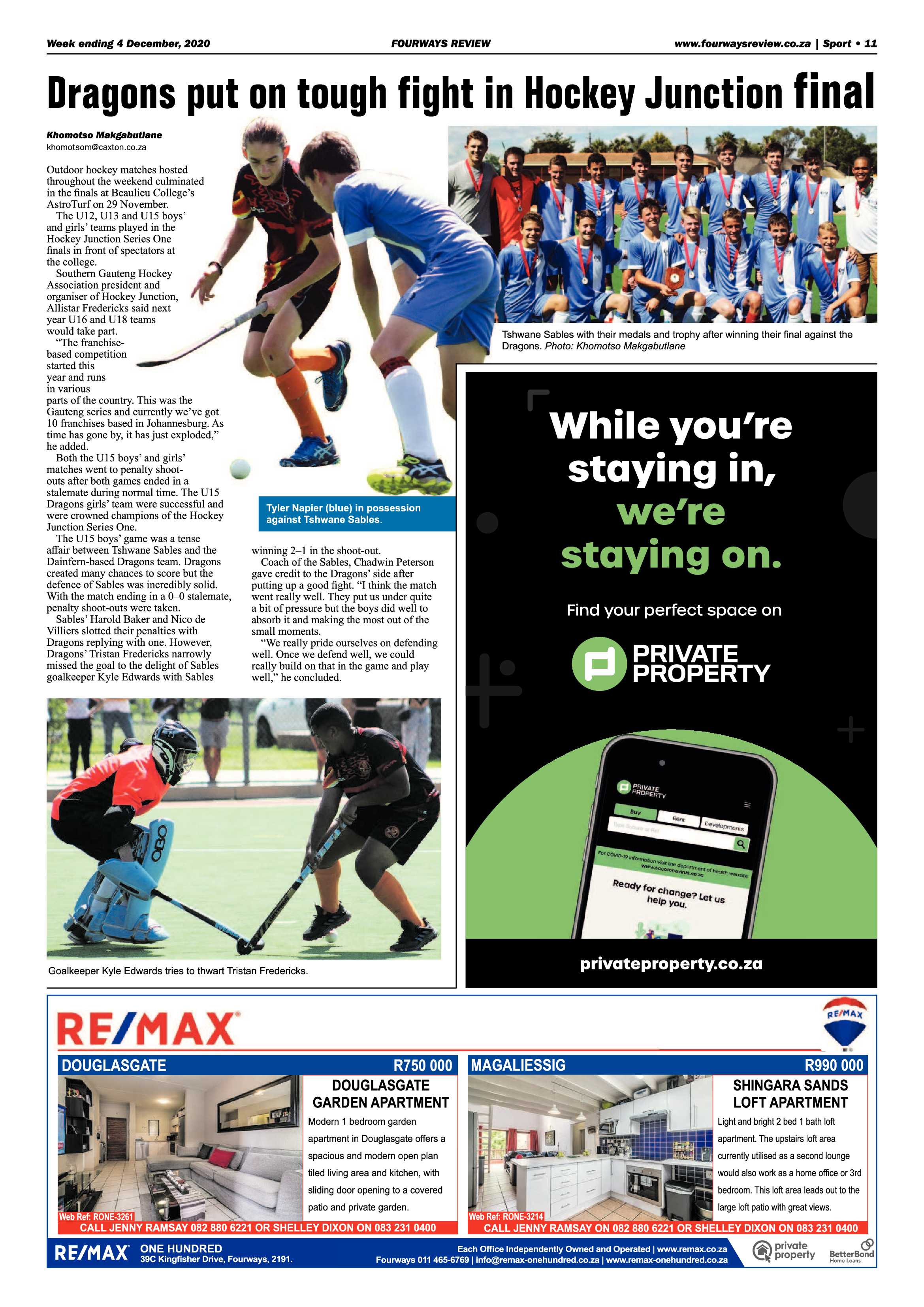 Fourways Review 04 December 2020 page 11
