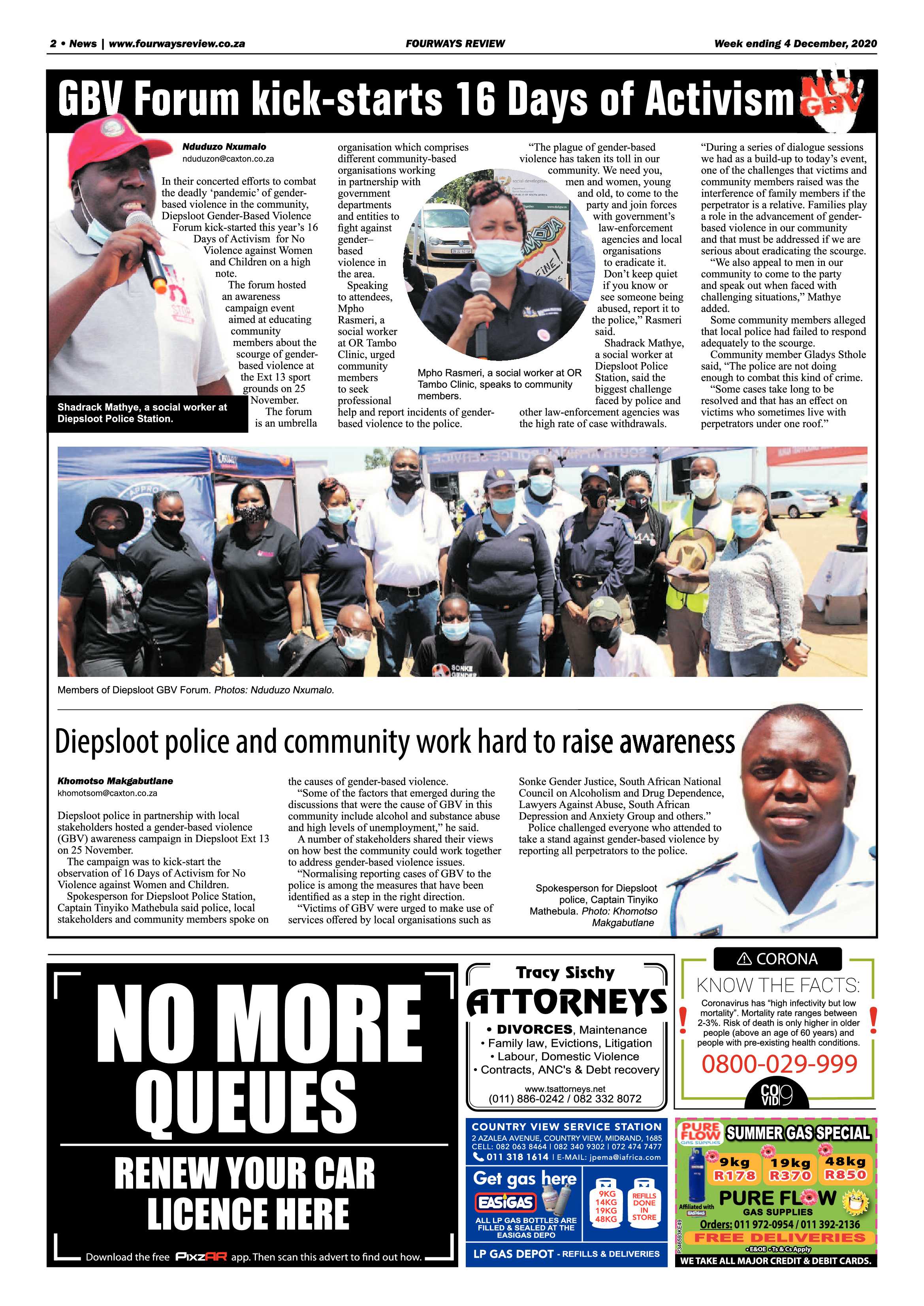 Fourways Review 04 December 2020 page 2