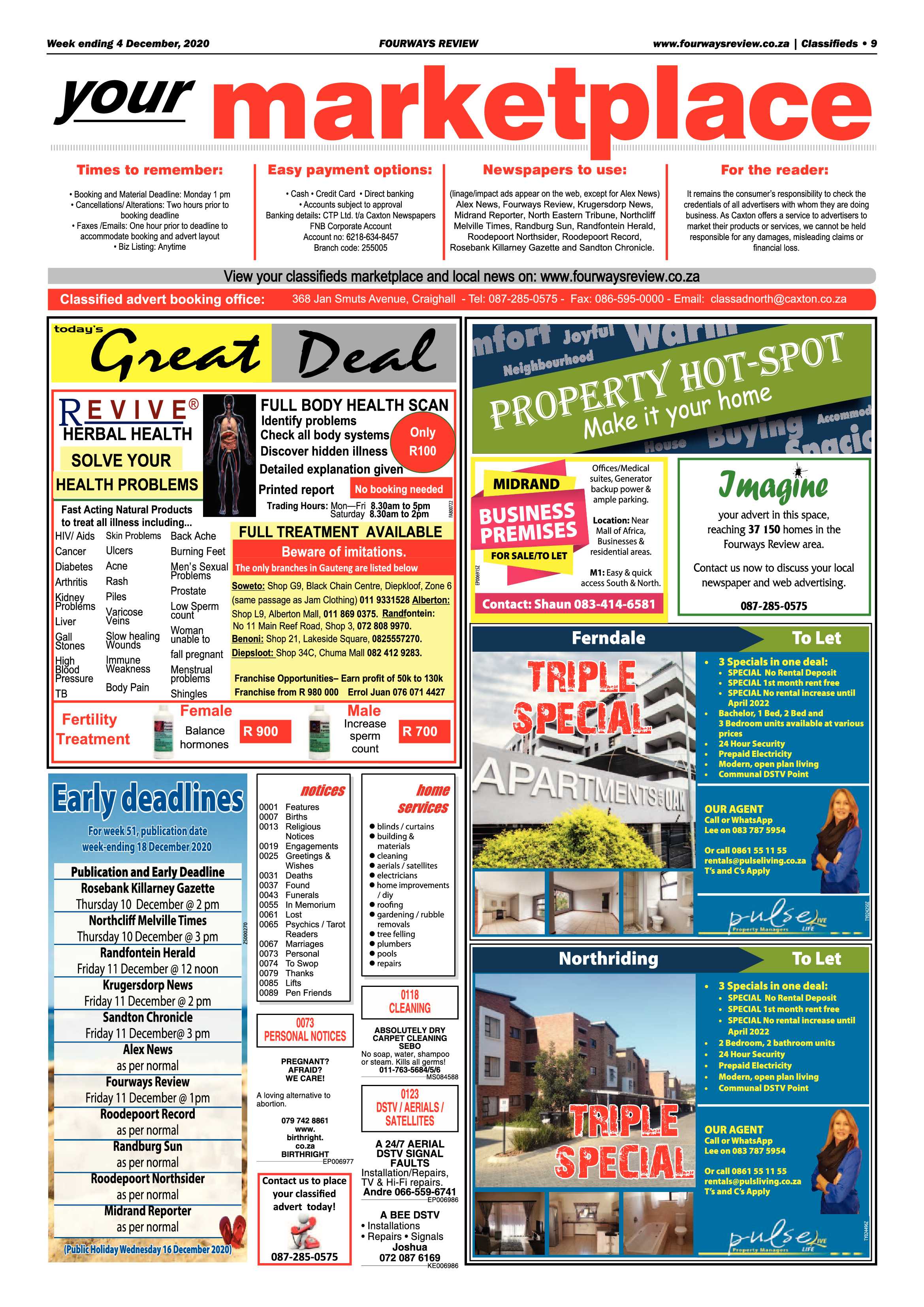 Fourways Review 04 December 2020 page 9