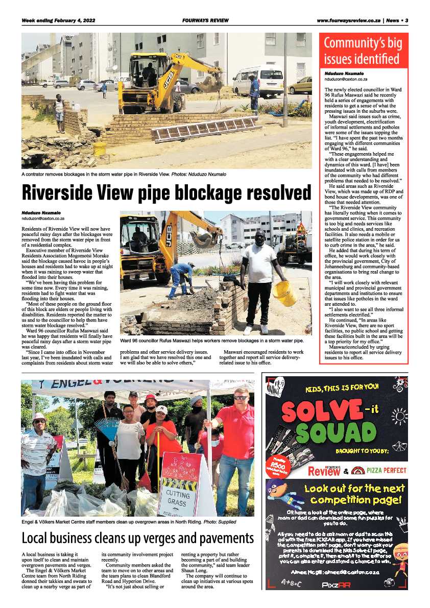 Fourways Review  04 February 2022 page 3