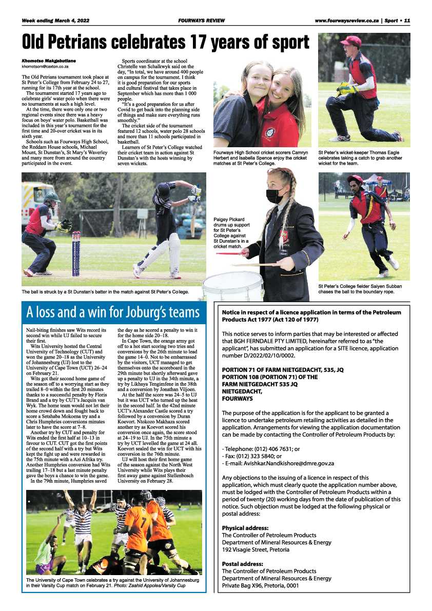 Fourways Review 04 March 2022 page 11