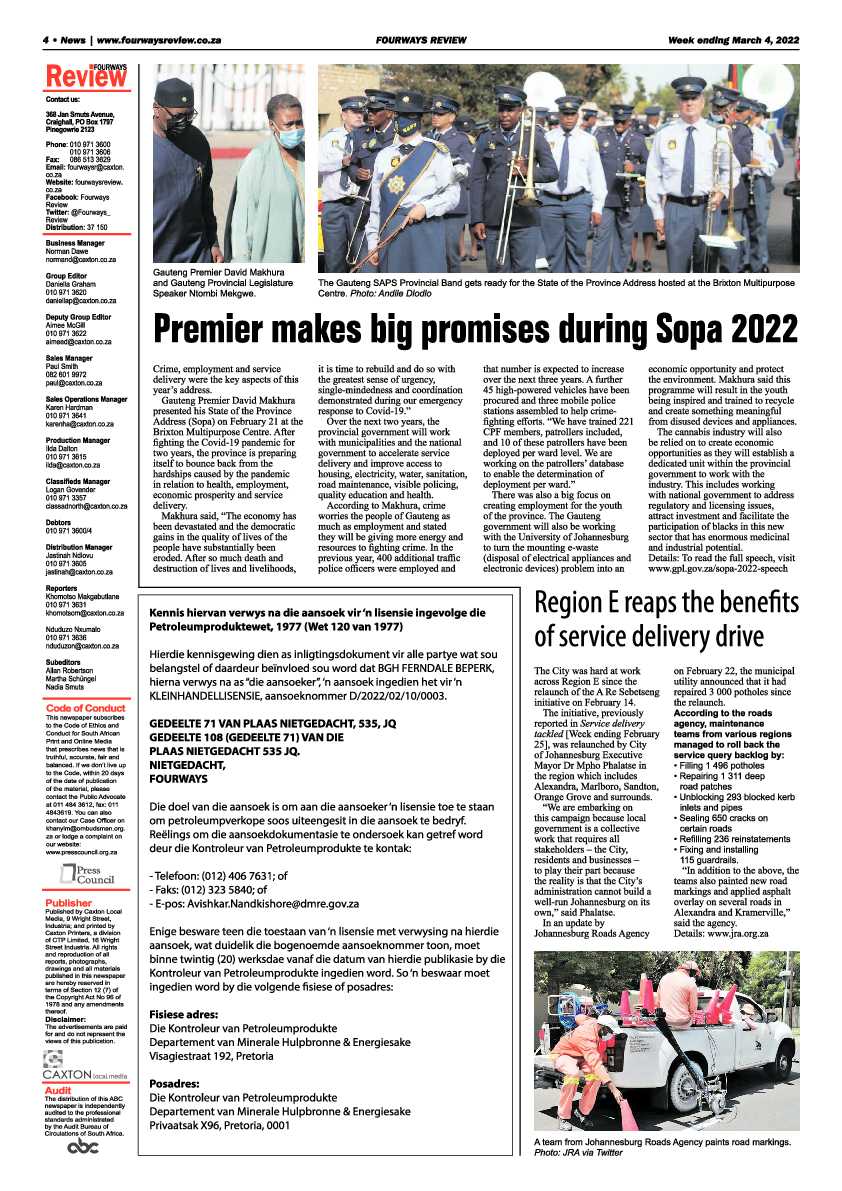 Fourways Review 04 March 2022 page 4