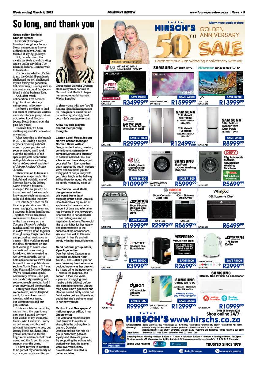 Fourways Review 04 March 2022 page 5