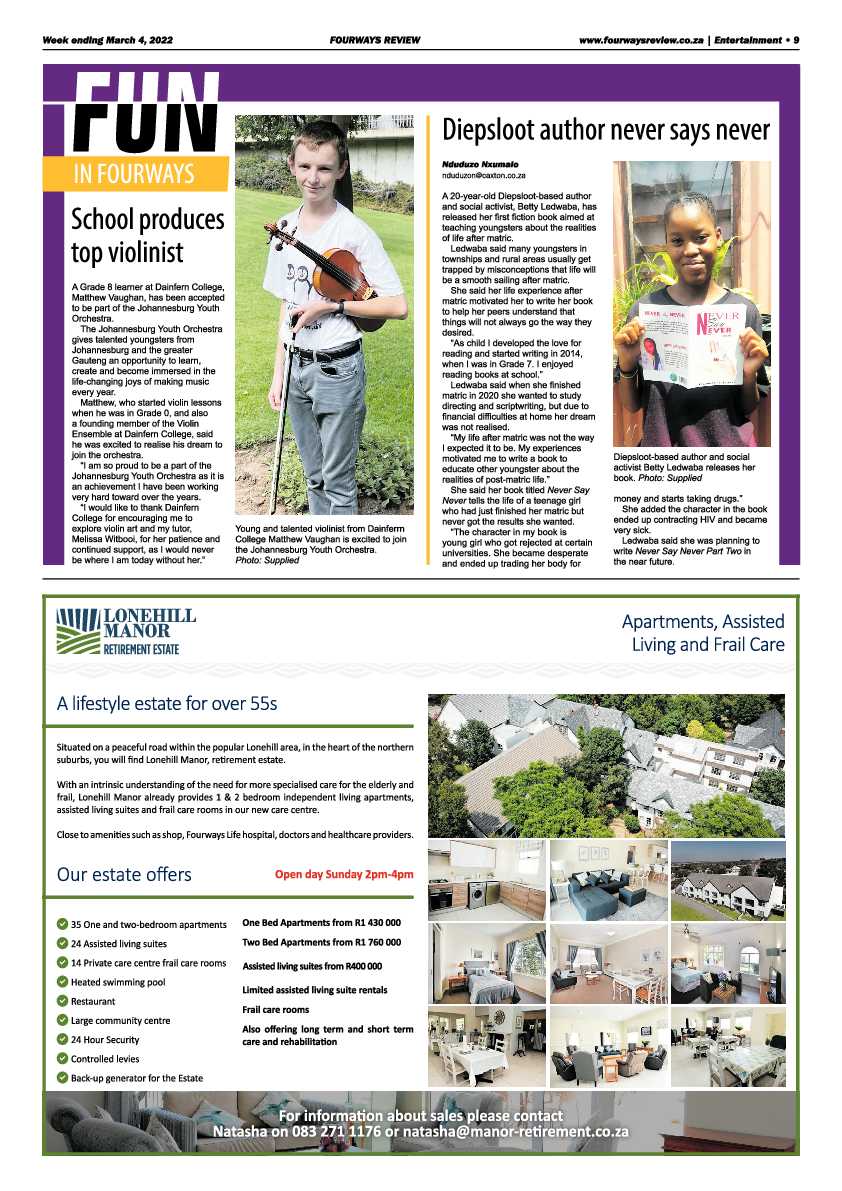 Fourways Review 04 March 2022 page 9
