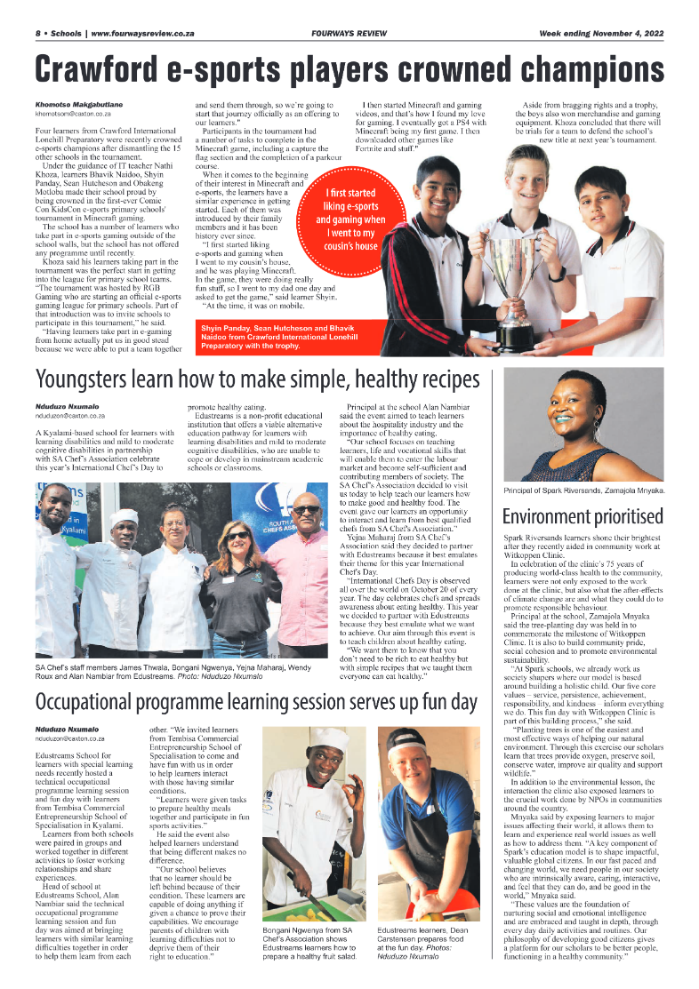 Fourways Review 04 November 2022 page 16