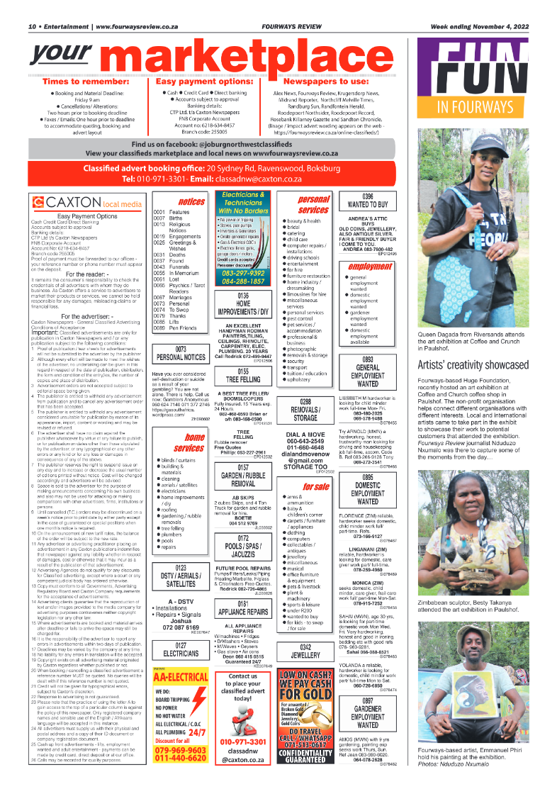 Fourways Review 04 November 2022 page 18