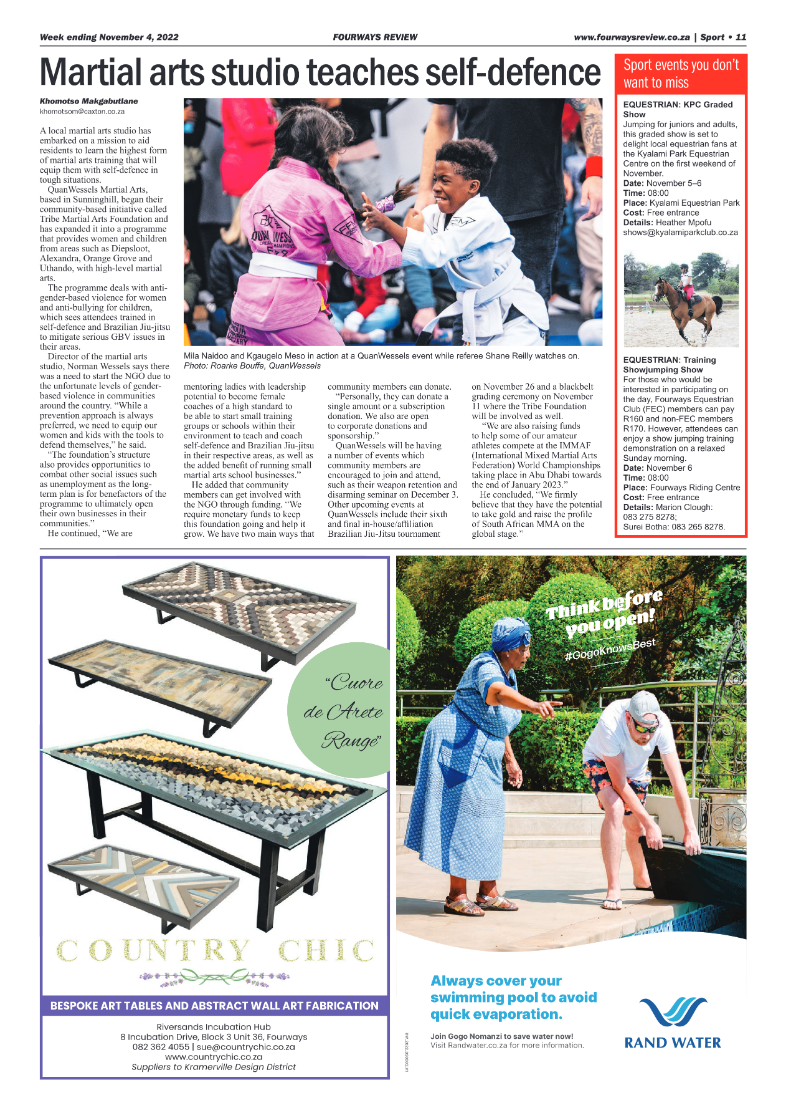 Fourways Review 04 November 2022 page 19