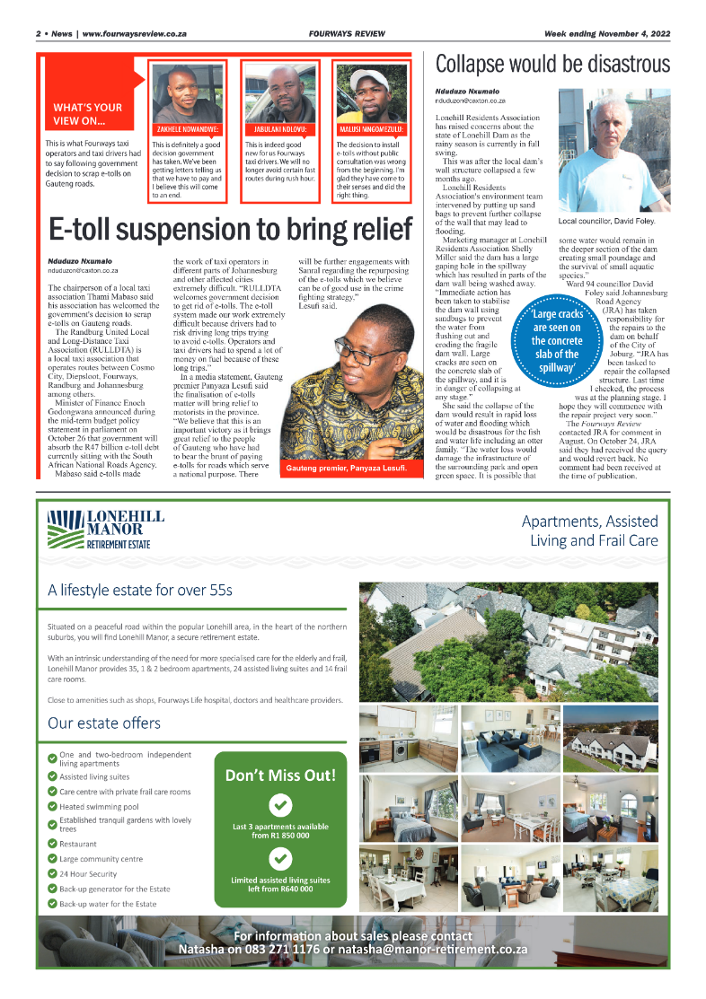 Fourways Review 04 November 2022 page 2