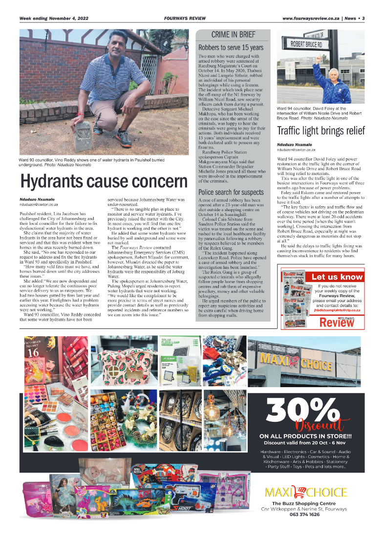 Fourways Review 04 November 2022 page 3