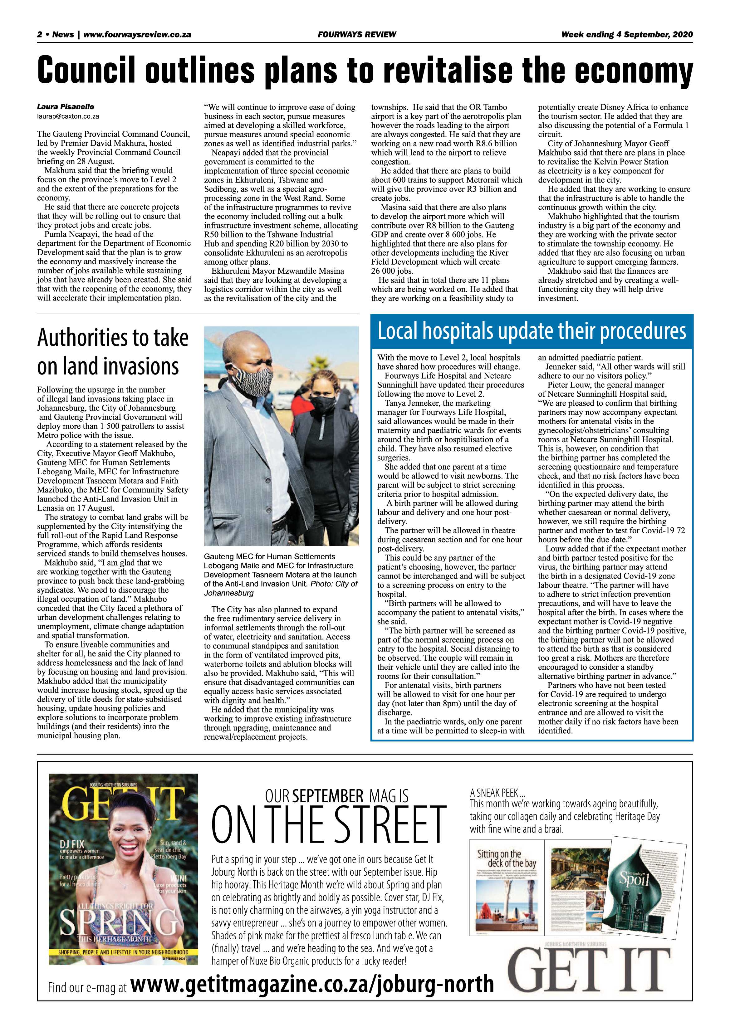Fourways Review 04 September 2020 page 2