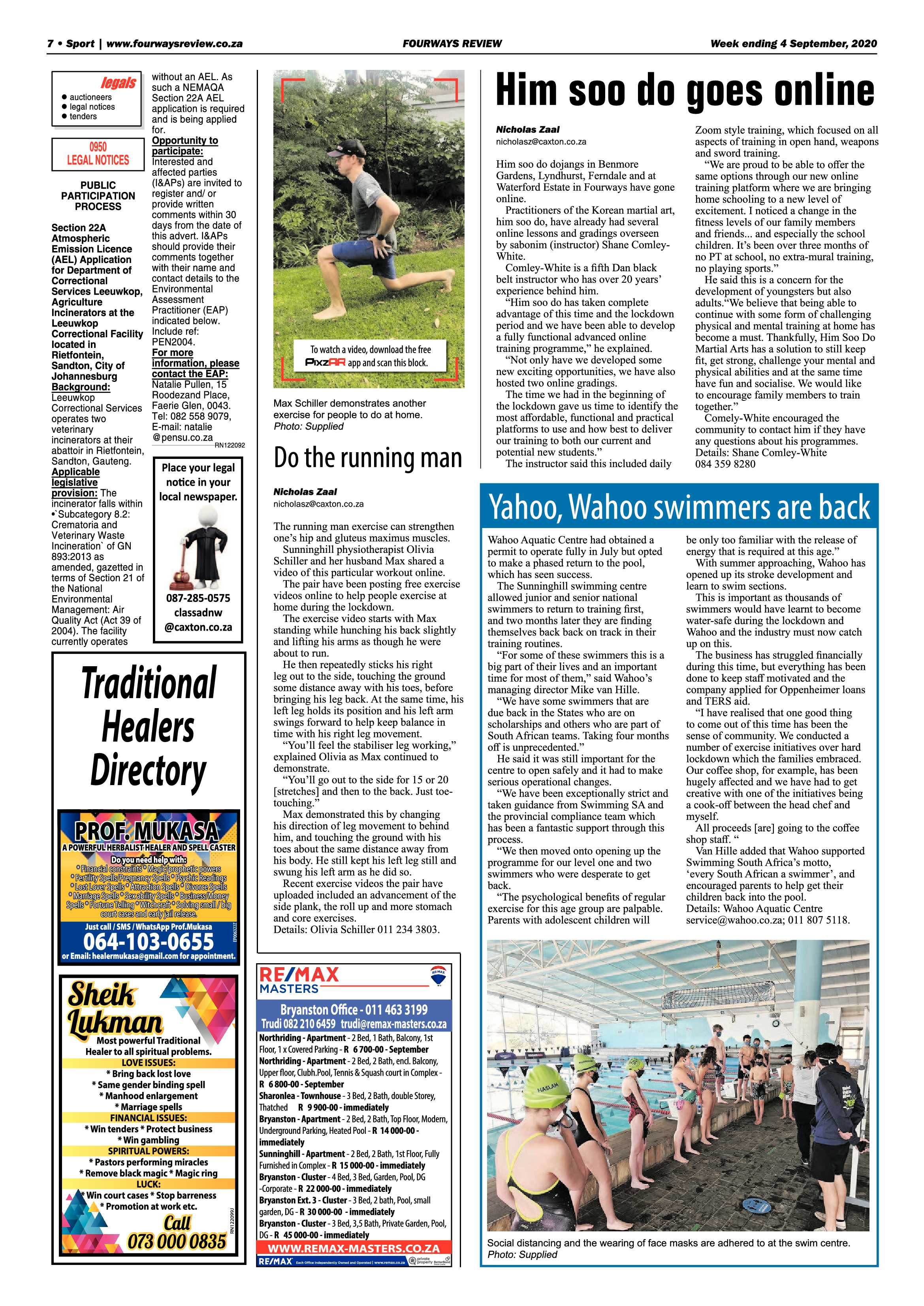 Fourways Review 04 September 2020 page 7