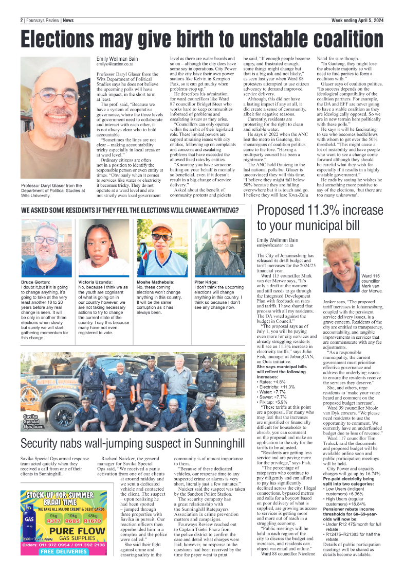 Fourways Review 05 April 2024 page 2