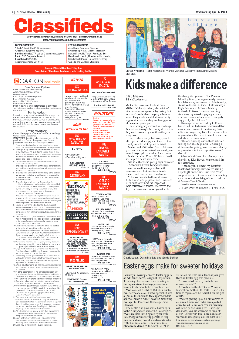 Fourways Review 05 April 2024 page 6