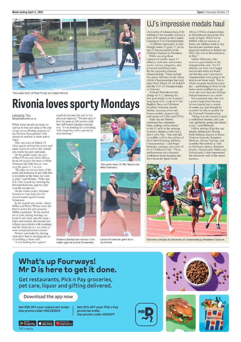 Fourways Review 05 April 2024 page 7