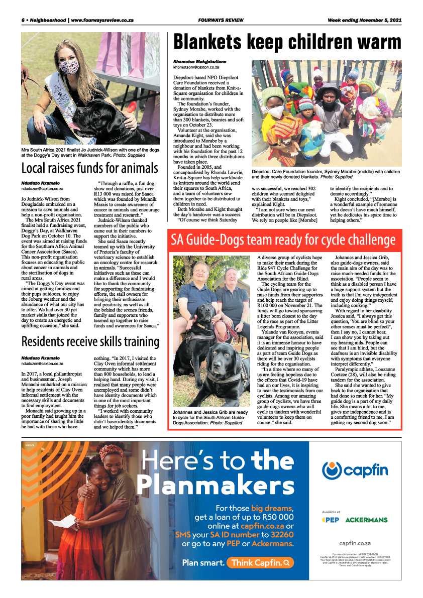 Fourways Review 05 November 2021 page 6
