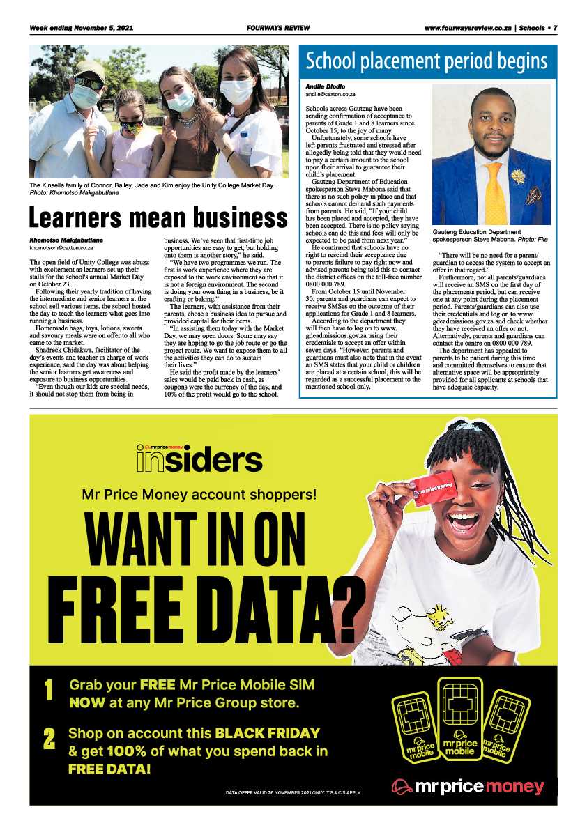 Fourways Review 05 November 2021 page 7